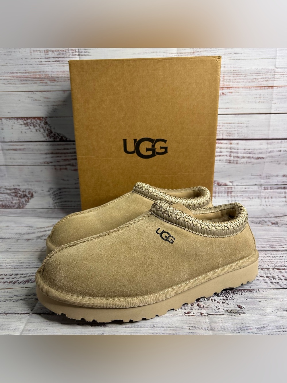 Ugg Tasman Slipper ‘ Mustard Seed’ Women’s Size 9